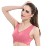 Front Cross Side Buckle Sports Bra - Non-Wire & Breathable