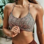 Women’s Cross Back Fitness Bra - Stylish Yoga Sports Top
